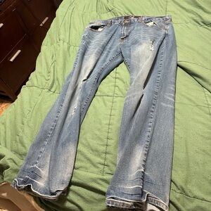 Earl Jeans 36x30 straight ripped Jeans